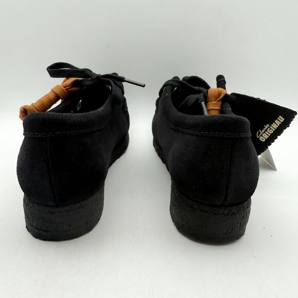 CLARKS Mens Wallabee Boot US 13 M EU 47 Brown Suede Leather NIB - Picture 9 of 12